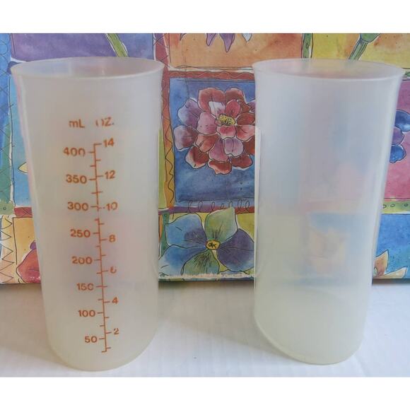 VINTAGE TUPPERWARE Sweet Saver Pour Spout with Measurement Markings #640 - Picture 3 of 10